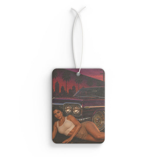 Sunset Lowrider Vibes Car Air Freshener