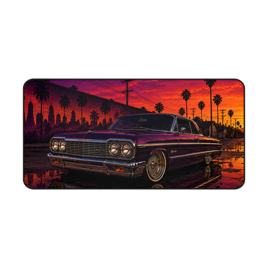 Sunset Lowrider Desk Mat (32" x 16")