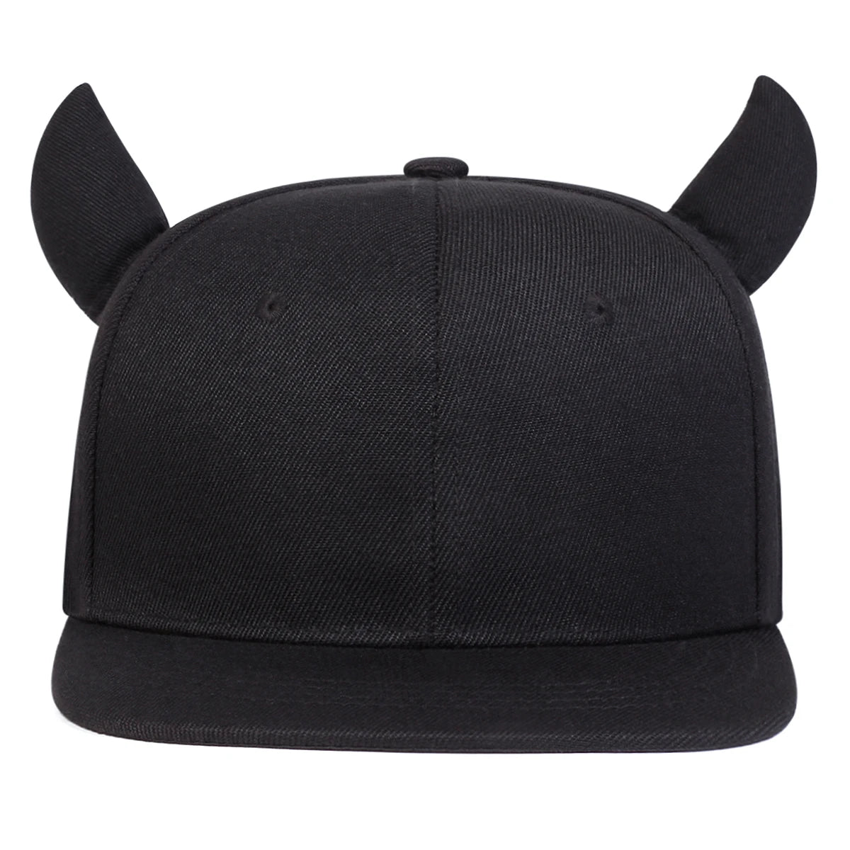 Plain Snapback (With Horns)